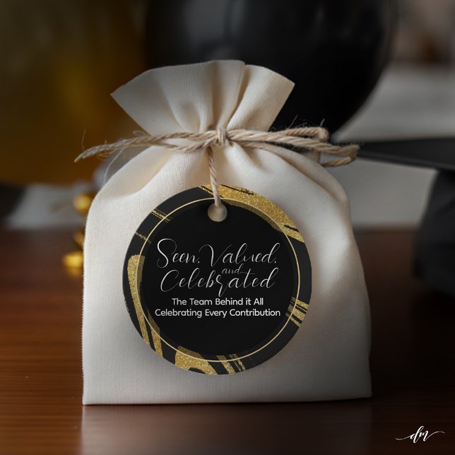 Etiqueta de Presente Gracias (Celebrate every milestone with a keepsake that makes every recipient feel appreciated.)