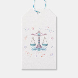 Etiqueta de Presente Libra Zodiac