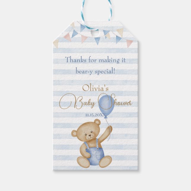 Etiqueta de Presente – Não Posso Esperar – Chá de  (Frente)