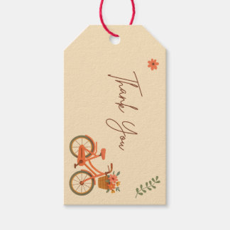 Etiqueta de Presente para Chá de Noiva, Bicicleta