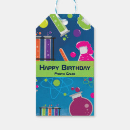 Etiqueta de presente para festa de aniversário de