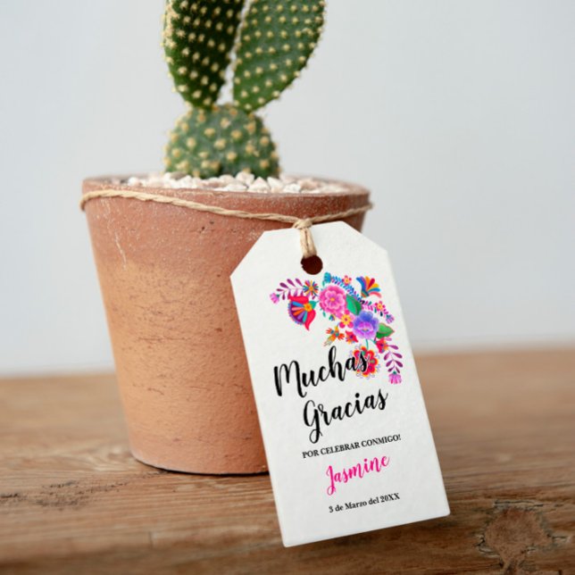 Etiqueta de presente para festa temática de aniver (Criador carregado)