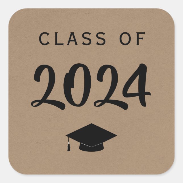 Etiqueta de Presente para Graduação, Classe de Ade (Frente)