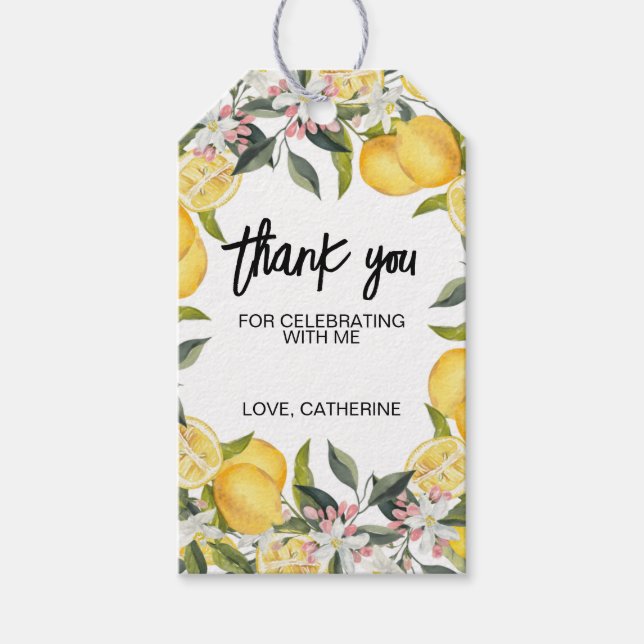 Etiqueta de Presente para o Jardim Botânico de Lim (Frente)