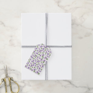Etiqueta de Presente para Violetas Doce