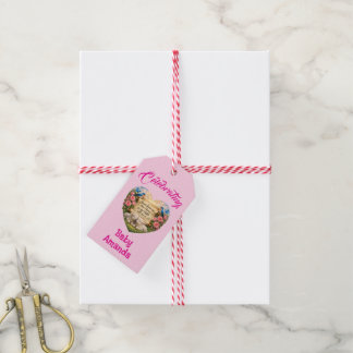 Etiqueta de Presente Personalizada para Bebê Menin