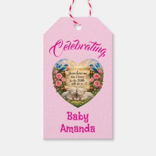 Etiqueta de Presente Personalizada para Chá de Beb