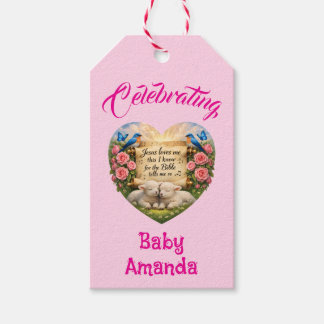 Etiqueta de Presente Personalizada para Chá de Beb