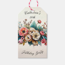 Etiqueta de Presente Personalizada para Festa de A