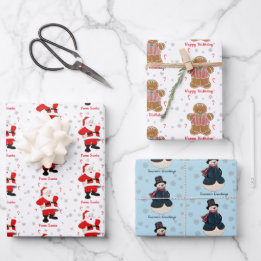 Etiqueta de presente personalizada sazonal