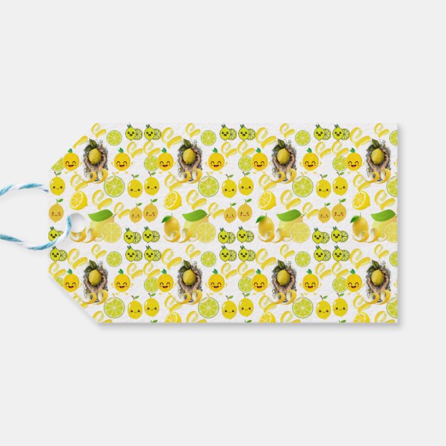 Etiqueta de presentes (Verso Horizontal)