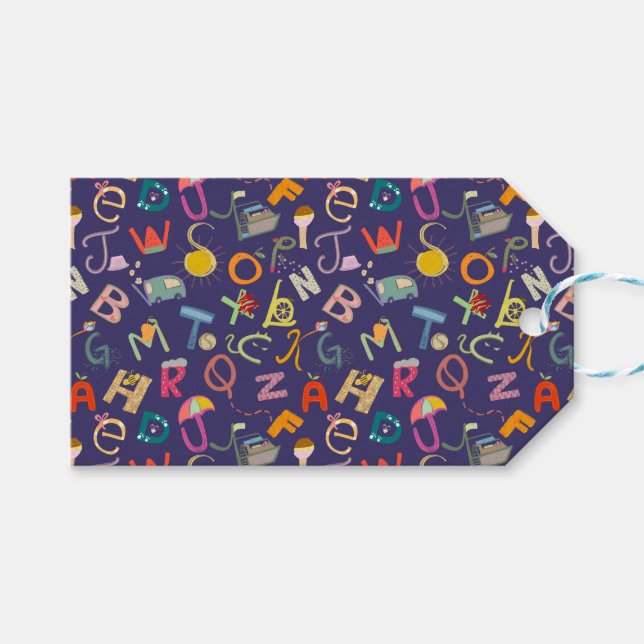 Etiqueta de presentes (Frente (horizontal))