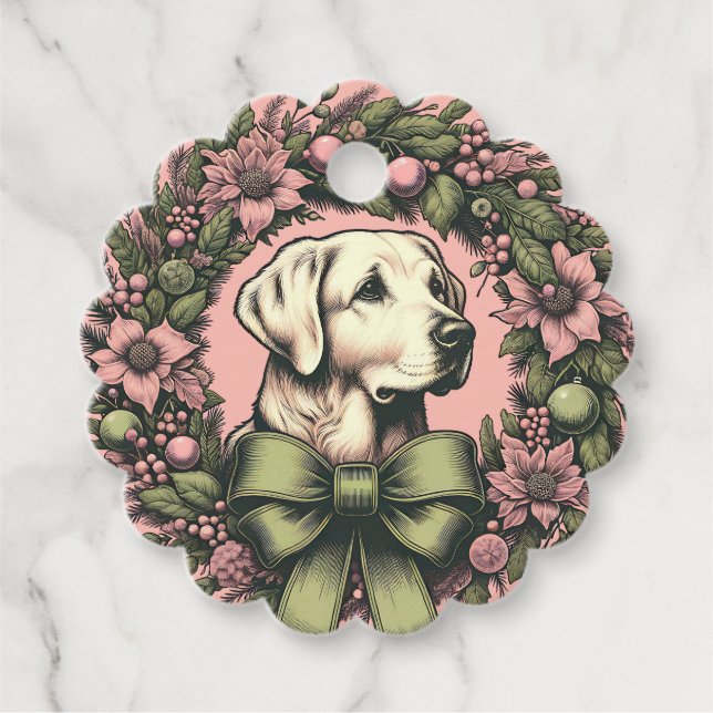Etiqueta de presentes amarela do Pastel personaliz (Frente)