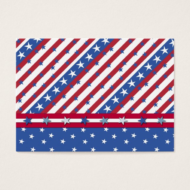 Etiqueta de presentes de americana (Frente)