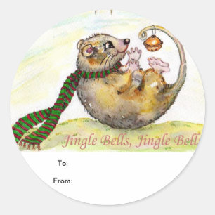 Etiqueta de presentes de Natal