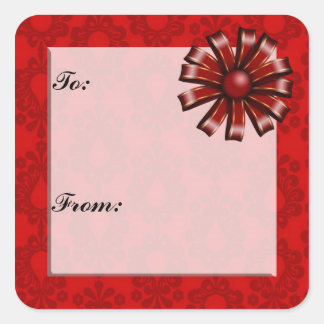 Etiqueta de presentes de Natal