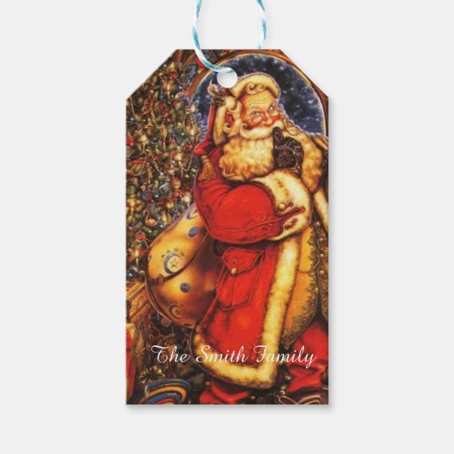 Etiqueta de presentes de Natal (Frente)