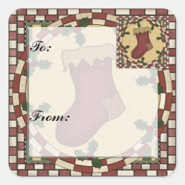 Etiqueta de presentes de Natal