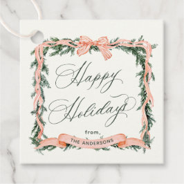 Etiqueta de presentes de Natal para Feriado CHRIST