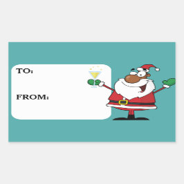 Etiqueta de presentes de Natal para Papais noeis p