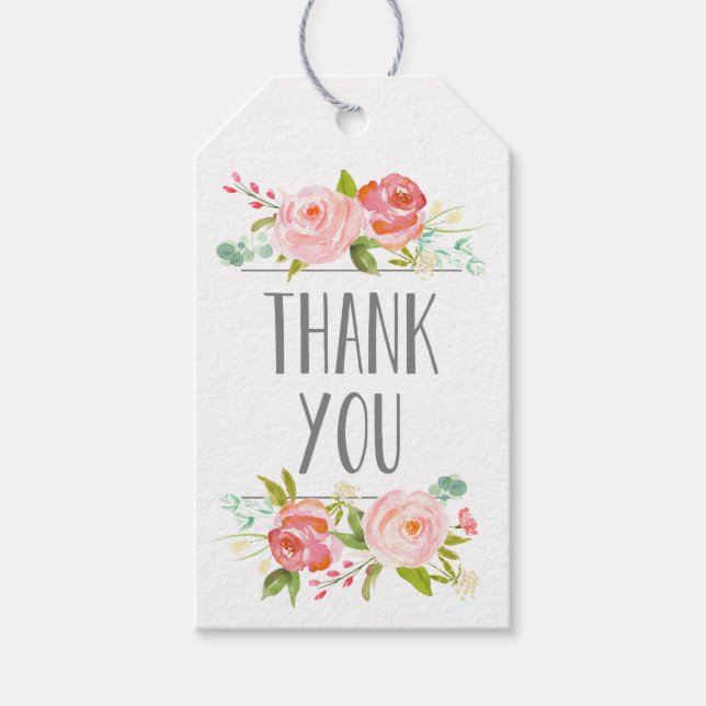 Etiqueta de presentes do chá (Frente)