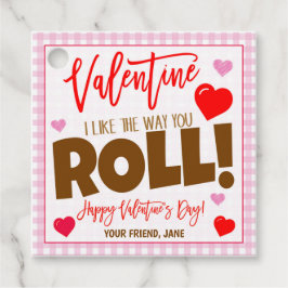 Etiqueta de presentes do namorados