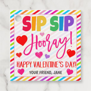 Etiqueta de presentes do namorados