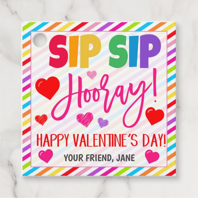 Etiqueta de presentes do namorados (Frente)