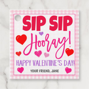 Etiqueta de presentes do namorados