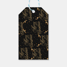 Etiqueta de presentes em negrito