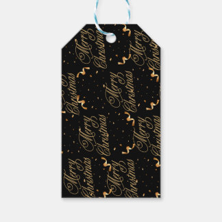 Etiqueta de presentes em negrito