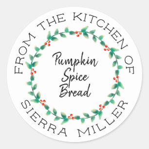 Etiqueta de presentes para a cozinha de Holly Wrea