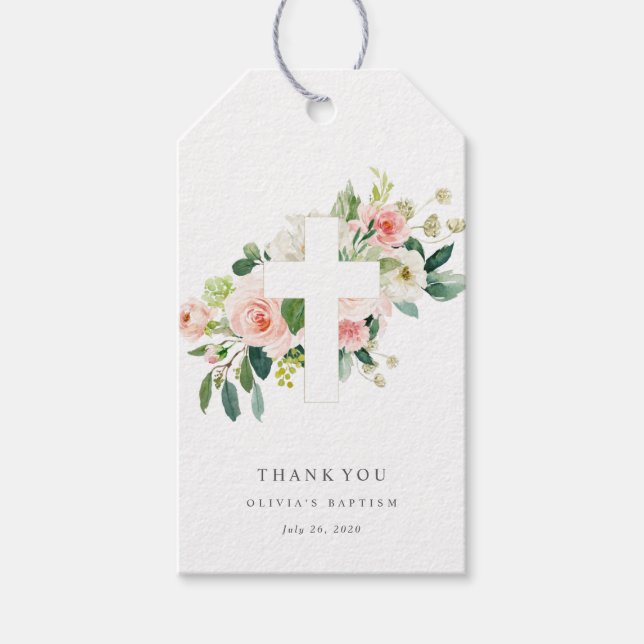 Etiqueta de presentes para Obrigados de Natal Bapt (Frente)