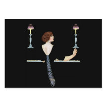 Etiqueta de presentes para pianista vintage