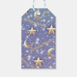 Etiqueta de presentes personalizada de aniversário