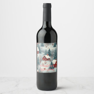 Etiqueta de presentes ( Wonderland de inverno )