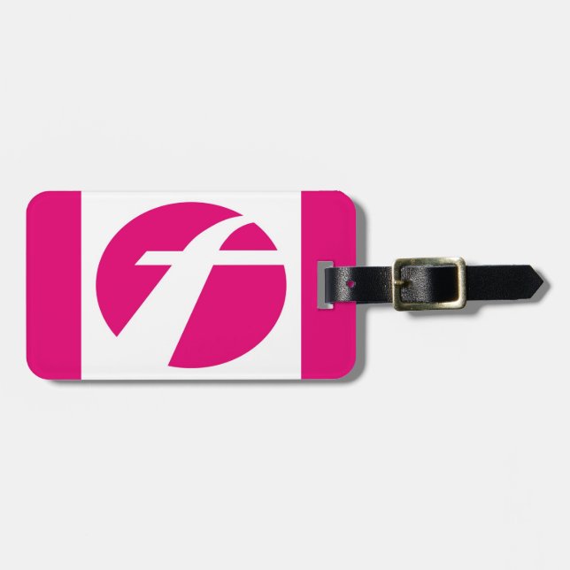 Etiqueta de primeira bagagem de barramento (Frente Horizontal)