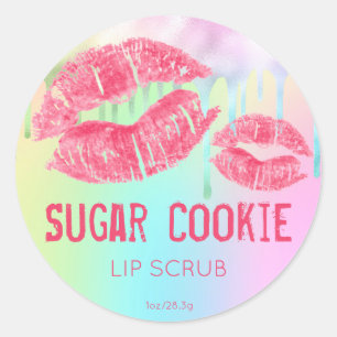 Etiqueta de Produto de Escrutínio de Lip do Shimm