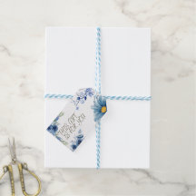 Etiqueta de produto elegante Este presente é para 