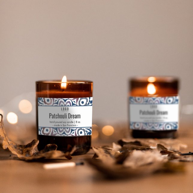 Etiqueta de Produto Elegante Spa Beauty (Criador carregado)