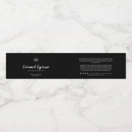 Etiqueta de Produto Ingredientes de Máquina de Dig