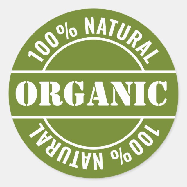 Etiqueta de Produto Natural (Frente)