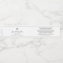 Etiqueta de produto para adicionar logotipo de com