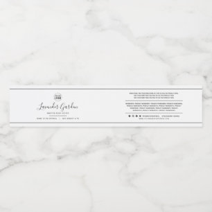 Etiqueta de produto para adicionar logotipo de com