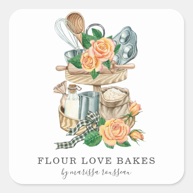 Etiqueta de produto para ferramentas de cozinheiro (Frente)