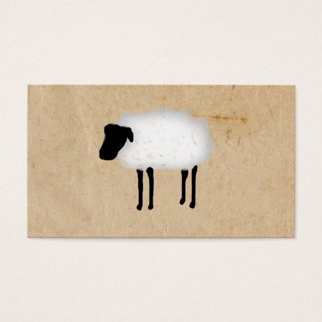 Etiqueta de produto Sheep (Frente)