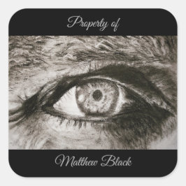 Etiqueta de Propriedade Personalizada do Bookplate