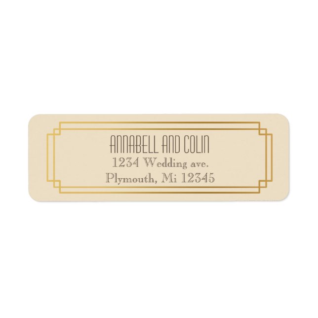 etiqueta de quadro de deco de arte (Frente)