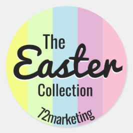 Etiqueta de recolha de Páscoas por marketing 72