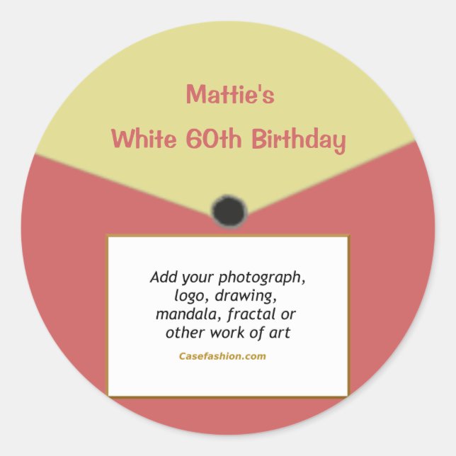 Etiqueta de Registro Personalizada V2 (Frente)